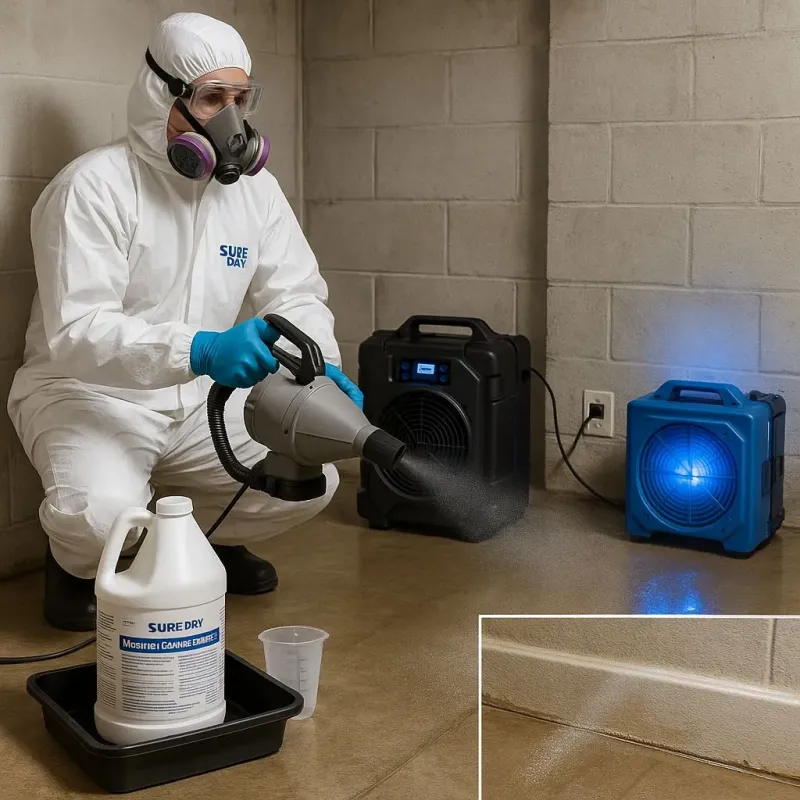 Sanitization and Odor Removal process in Calumet Park, IL